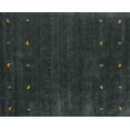 thumbnail image 1 of Ahgly Company Indoor Rectangle Contemporary Light Black Abstract Area Rugs, 3' x 5', 1 of 6