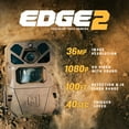 thumbnail image 3 of Moultrie Edge 2 Cellular Trail Camera - Auto Connect Nationwide 4G LTE - On Demand 36MP Photo - 1080P Video with HD Audio - 100 Ft Detection Range - Low Glow Flash, 3 of 13