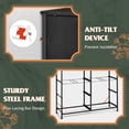 thumbnail image 5 of Bedroom dresser with 8 drawers, wide fabric dresser, bedroom dresser, black, 5 of 5