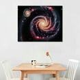 thumbnail image 2 of Nawypu 's Universe New Image Cartwheel Galaxy Galaxy Image Poster Canvas Wall Art Decor EMXEE, 2 of 4
