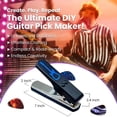 thumbnail image 3 of Paquete de regalo Guitar Pick Punch Pick-A-Palooza con soporte de piel, 3 of 7