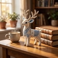 thumbnail image 2 of Woodland Animals Craft Kit, Winter Guardians Diy Patchwork Kit,Patchwork Animal Sewing Kit for Beginners,Durable Pre Cut Felt Plushie Craft Kit Winter Home Decorations Christmas Gifts, 2 of 7