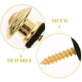 thumbnail image 3 of UPGRATOR 5Ud Botones De Dorados Para Correa De Guitarra Fácil Instalación Metal, 3 of 6