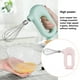 thumbnail image 5 of Batidor de crema de huevo eléctrico, batidor de crema de cocina automático ajustable de mano, batidora de mantequilla, agitador, herramientas Herramientas y accesorios para hornear rosado 2 varillas Matsuzay HA007445-02B, 5 of 6