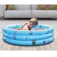 thumbnail image 3 of Kids Swimming Pool Inflatable Printing Kiddie Pool Swimming Center Lounge Pool, 3 of 8