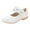 White, variant on Otqutp Baby Performance Shoes Children Shoes White Leather Shoes Bowknot Girls Princess Shoes Single Shoes Dance Sandals