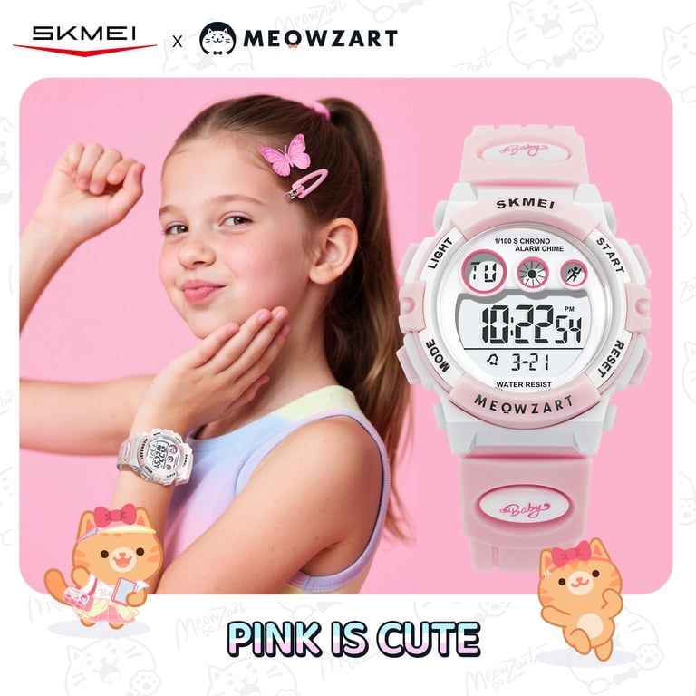 SKMEI Kids Digital Sport Watch with Colorful LED photo 8