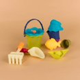 thumbnail image 6 of B Toys Wavywagon Travel Beach Buggy (Sea Blue) With 11 Funky Sand Toys Phthalates And Bpa Free 18 M, 6 of 6