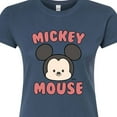 thumbnail image 3 of Disney - Mickey Mouse Head - Juniors Fitted Graphic T-Shirt, 3 of 5