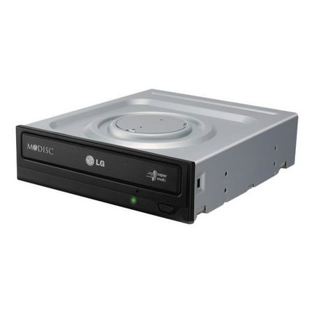 LG GH24NSB0 Super Multi - Disk drive - DVD��RW (��R DL) / DVD-RAM - 24x/24x/5x - Serial ATA - internal - 5.25"