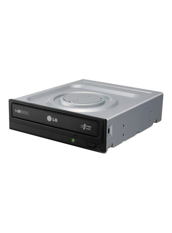 LG GH24NSB0 Super Multi - Disk drive - DVDRW (R DL) / DVD-RAM - 24x/24x/5x - Serial ATA - internal - 5.25"
