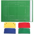 thumbnail image 1 of KAKOWELY Durable Felt Puzzles Mat with Inflatable Tube and 3 Fixing Bands for Home Use Assorted Color Bigger Size up to 2000 Pieces,47.24"X31.5"X0.08", 1 of 5