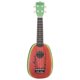 thumbnail image 1 of Ukulele de 21 pulgadas con diseño de sandía, fabricado en madera de tilo y cuerdas de nylon, ideal para principiantes y músicos., 1 of 6