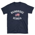 thumbnail image 1 of Bainbridge Georgia Patriot Men's Cotton T-Shirt, 1 of 1