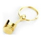 thumbnail image 5 of Llavero de pistón de motor, llavero de metal, llavero de coche, bolso, colgante, decoración, regalo creativo, recuerdo de fiesta (dorado), 5 of 7