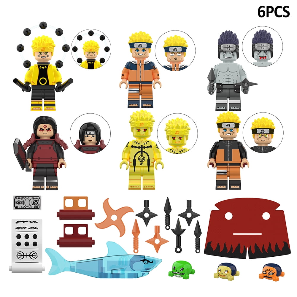 8pcs/set Cartoon Girls Boys Cute Building Blocks Figures Models Bricks Kit Toys 