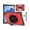 Red, variant on Microsoft Surface Pro 10 Pro 9 Case 13 inch 2024 2022 with Stand, Hand Strap Shockproof Cover, Compatible with Type Cover Keyboard, Stylus Pen Pen Red