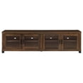 thumbnail image 3 of Pemberly Row 3-piece Transitional Wood Entertainment Center in Dark Pine, 3 of 12