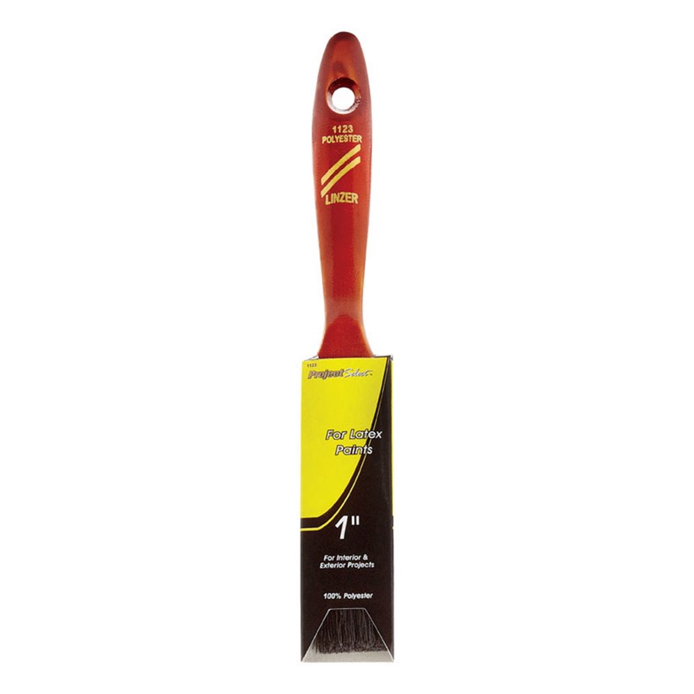 Linzer Project Select 1" AllPurpose Polyester Flat Paint Brush