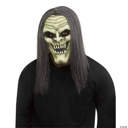 Green Demon Vampire Mask - Halloween Mask Costume Accessory Party Cosplay