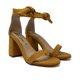 thumbnail image 4 of Zapatilla De Tacón Grueso Vida Leve Mujer Color Amarillo Talla 26 Vida Leve VALENTINA-01-AMARILLO, 4 of 5