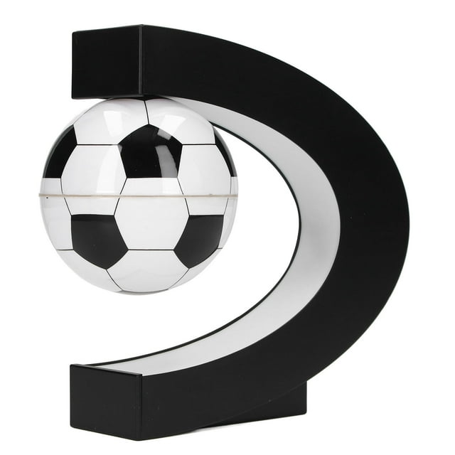 Football Toy, Magnetic Levitation Soccer Wide Applicability Low Friction With C Shape Base For Kids For Office US Plug,UK Plug,EU Plug