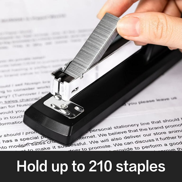   Basics Stapler with 1000 Staples - Black