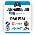thumbnail image 4 of Control Alámbrico Virtual Zone Compatible con XBOX 360 Negro Gamepad XBOX 360, 4 of 4