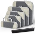 thumbnail image 1 of Amazon New Grid Travel Storage Set Bolsa de almacenamiento portátil comprimible, 1 of 6