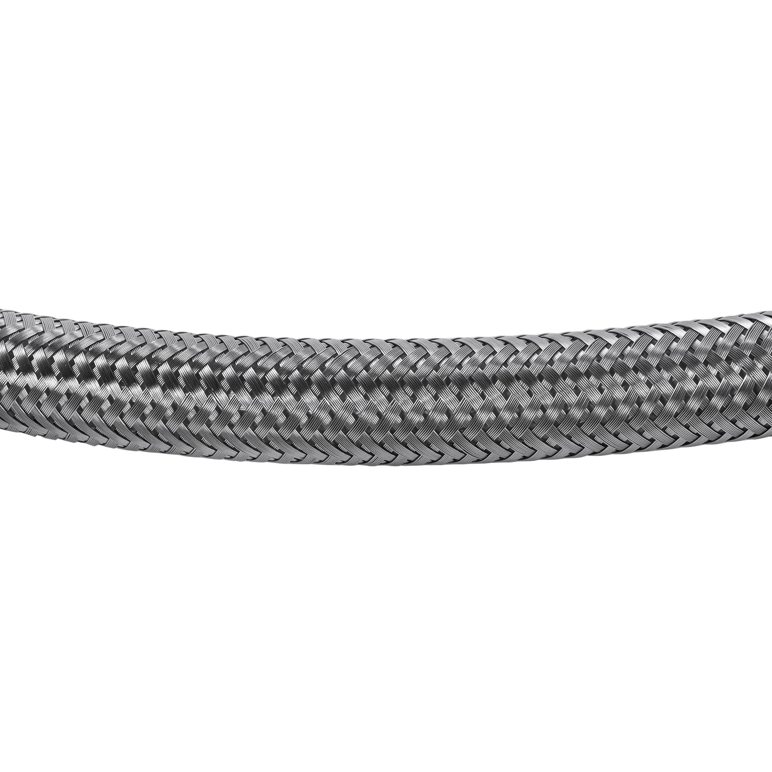 Certified Appliance Accessories Braided Stainless Steel Faucet Supply Line, 3/8" Female Compression x 1/2" FIP (30"), FC30