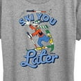 thumbnail image 3 of Disney - Ski You Later - Women's Short Sleeve Graphic T-Shirt, 3 of 5
