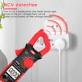 thumbnail image 3 of TASI TA8315A Digital Clamp Meter Multimeter Professional Tester True RMS Multimeter Mini Multifunctional Tester OHM NCV DC/AC Voltage Meter, 3 of 8