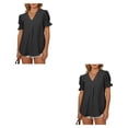 thumbnail image 3 of Qarigey Blusa holgada para mujer, camisa bonita informal con flores, disfraz de vacaciones en la playa, fiesta de verano, Top fresco, Type8 NO8, 3 of 6