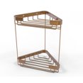 thumbnail image 1 of Double Tier Corner Shower Basket - BSK-20DT-BBR, 1 of 1