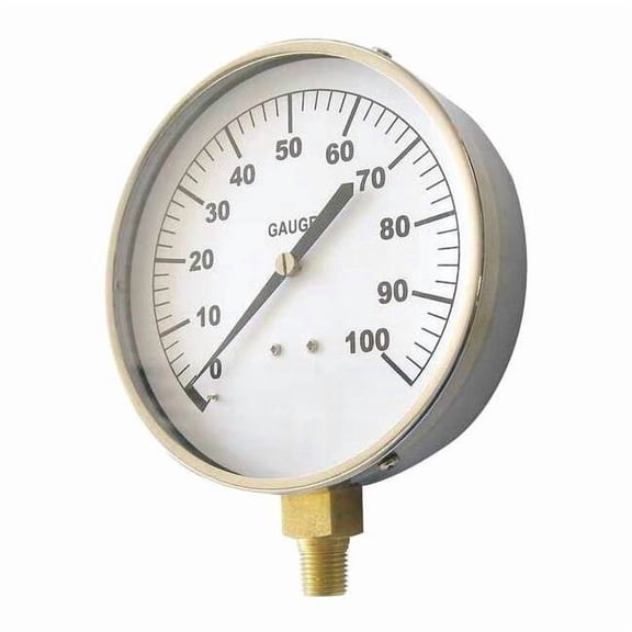 Manufacturer Varies Pressure Gauge,Mechanical Cont,4-1/2 In 18C752