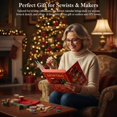 thumbnail image 5 of 2025 Sewing Advent Calendar A 24-day Christmas Countdown For Sewing Enthusiasts Handcrafted Sewing Gift Box Containing Sewing Tools, Buttons, Thread, And Embellishments, 5 of 9