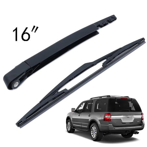 16" Rear Wiper Blade and Arm Fit for Ford Expedition MK3 Back Windshield Wiper