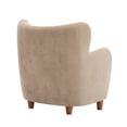 thumbnail image 4 of Noble House Lucia Wingback Armchair,Light Camel, 4 of 7
