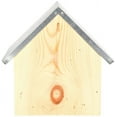 thumbnail image 5 of Triple Wooden Peanut Butter House Bird Feeder With Lock, 5 of 5