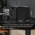 thumbnail image 4 of BESTISAN SR04 - Altavoces Bluetooth para Reproductor de grabación, Altavoz de Estudio Alimentado par, 4 of 8
