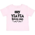 thumbnail image 3 of Inktastic My Yiayia Loves Me Yia Yia for Grandchild Girls Baby T-Shirt, 3 of 5