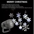 thumbnail image 2 of Projector Advertising Logo Light Christmas Snowflake Light Snowfall Projector Move Snow Outdoor Indoor Garden Projection Lights New Year Party Gobo Projector Light, 2 of 7