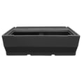 thumbnail image 2 of Wise BM1144-1B-890 Premier Series Pontoon 36-Inch Bench Base Only, Slate, 2 of 5