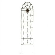 72X24Rust Aztec Trellis