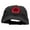 Black, variant on Bowser Silhouette Embroidered Low Profile Dyed Cotton Twill Cap - Black OSFM
