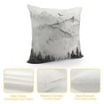 thumbnail image 4 of Orinice Birds Tapestry Mountain Graphic Decorative Cotton Linen Throw Pillow Cover for Home Couch Living Room Bed Sofa 22x22in, 4 of 5