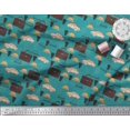thumbnail image 2 of Soimoi Polyester Crepe Fabric Hat,Car & Suitcase Travel Decor Fabric Printed Yard 52 Inch Wide, 2 of 3