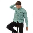 thumbnail image 4 of Lyle & Scott Mens Cotton Linen Button-Down Shirt, 4 of 4