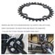 thumbnail image 3 of 1 Anillo de Cadena, Plato Ovalado de Bicicleta Multifuncional para Accesorio de Bicicleta BCD de 104 mm(34T) Unbranded TJ03448-02, 3 of 6