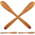 thumbnail image 2 of TABLZONE Butter Spreader Set 4 Pcs Assorted Colors Nanmu Wood for Kitchen Use Spreading Cheese Cakes Buns, 2 of 8